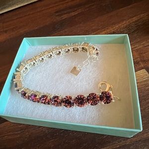 PARKLANE - Park Lane - Impressions Bracelet NWT - Grape and Silver